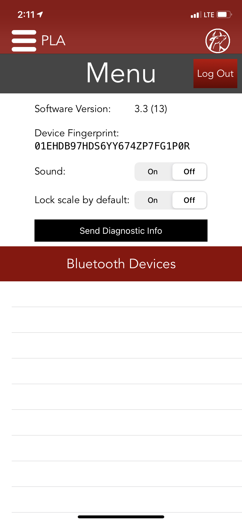 How do I check my Performance Beef App software version?
