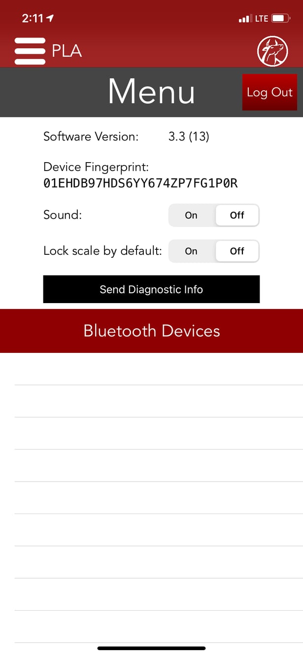 How do I check my Performance Beef App software version?